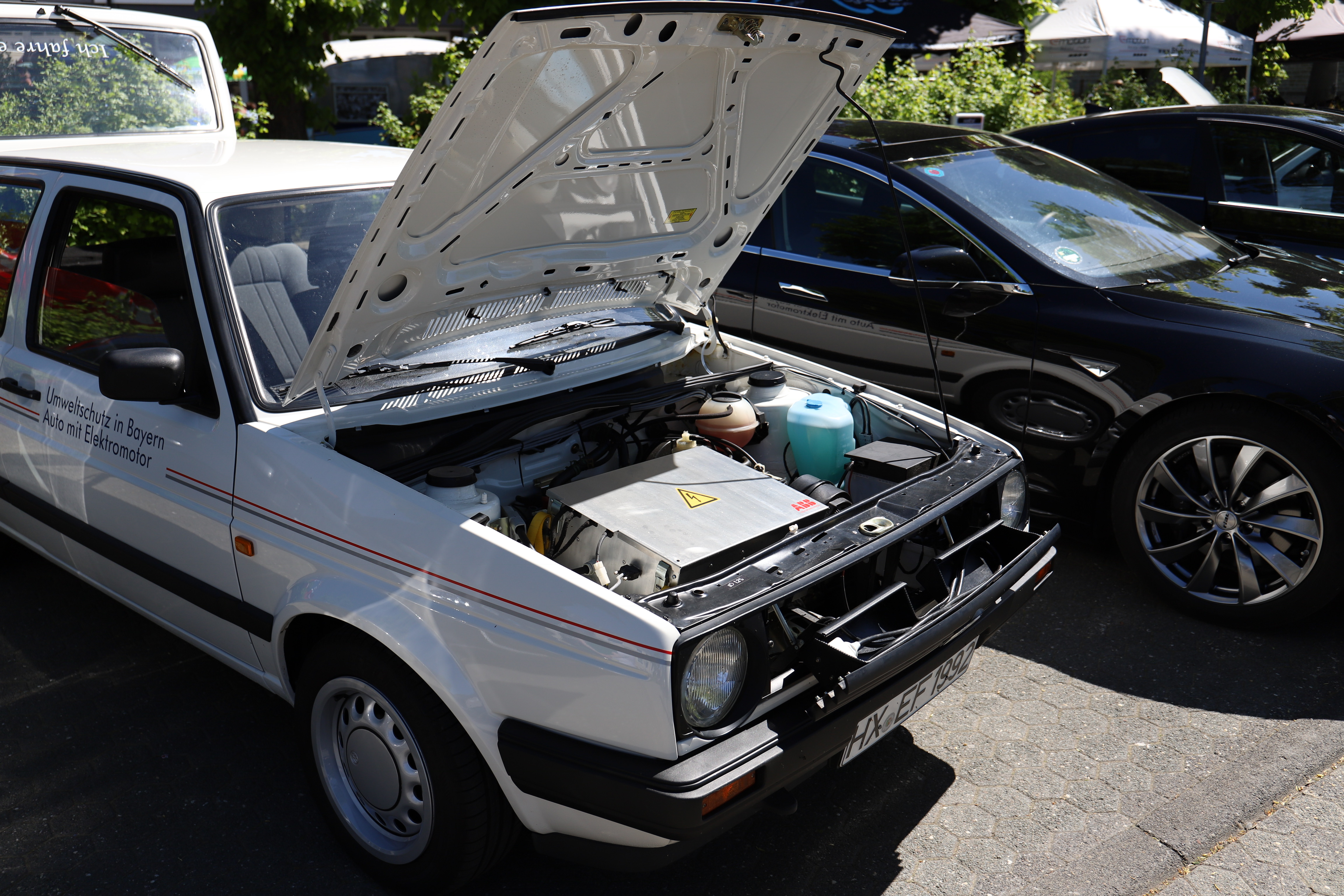 Altenbeken 2018 Golf 2 Motorraum